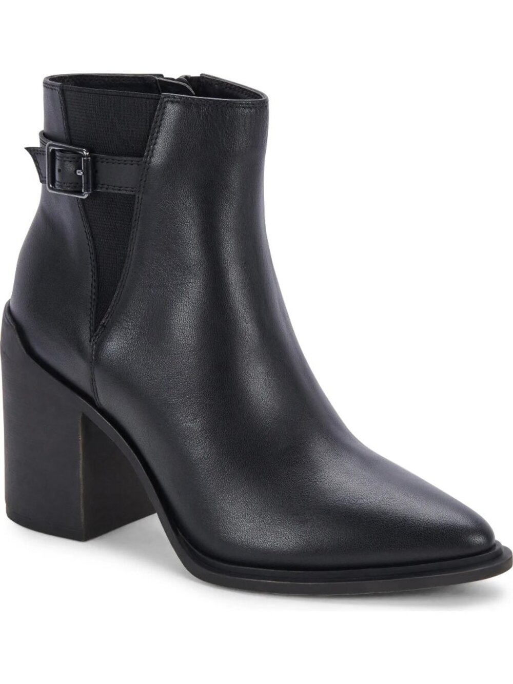 Blondo Women's 10 Raven Waterproof Leather Bootie Retail $150